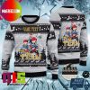 Ninja Turtles Marvel Avengers Snowflake Pattern For Holiday Ugly Christmas Sweater