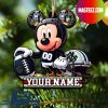 Northern Illinois Huskies NCAA Mickey Mouse Christmas Tree Decorations Custom Name Xmas Ornament