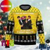 Oracle Red Bull F1 Racing Team Snowflake Pattern For Holiday Ugly Christmas Sweater