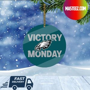 Philadelphia Eagles NFL Victory Monday Christmas Tree Decorations Xmas Ornament