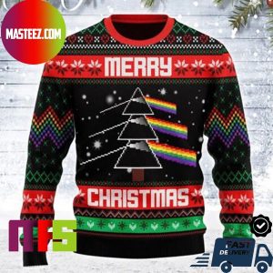 Pink Floyd Logo Merry Christmas Unique Design Best For Holiday Ugly Christmas Sweater