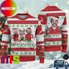 Post Malone Home Malone Red Cardinal Snowflake Pattern For Holiday Ugly Christmas Sweater