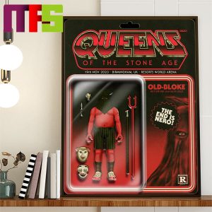 Queens Of The Stone Age Birmingham UK At Resorts World Arena On November 19th 2023 Home Decor Poster Canvas