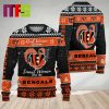 Real Women Love Football Smart Women Love The Cleveland Browns NFL For Holiday Christmas Ugly Sweater