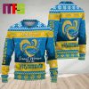 Real Women Love Football Smart Women Love The Los Angeles Rams NFL For Holiday Christmas Ugly Sweater