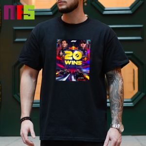 Red Bull Racing F1 Team 20 Wins Most Constructors Wins In A Single Season 2023 Classic T-Shirt