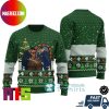 Ronaldo Playing Chest With Grinch Funny Ugly Christmas Sweater