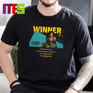 SZA 2023 Billboard Music Awards Winner Top R&B Female Artist Essentials T-Shirt