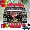 San Francisco 49ers Snoopy Driving Car Snowflake Pattern Ugly Christmas Sweater