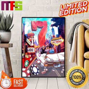 Scuderia AlphaTauri F1 Ready To Chase Down Those Points On The Las Vegas GP 2023 Home Decor Poster