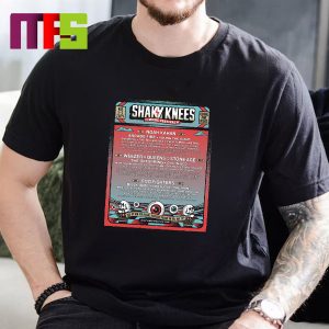 Shaky Knees Music Festival 2024 Atlanta Central Park Georgia Band List Classic T-Shirt