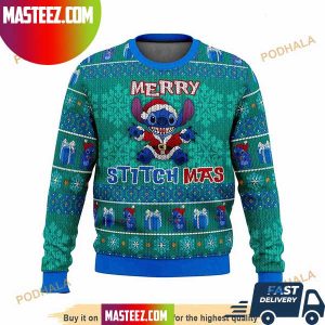 Stitch Merry Stitchmas 3D Ugly Christmas Sweater