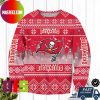 Tampa Bay Buccaneers Christmas Hat Buccaneer Logo Pattern Ugly Christmas Sweater