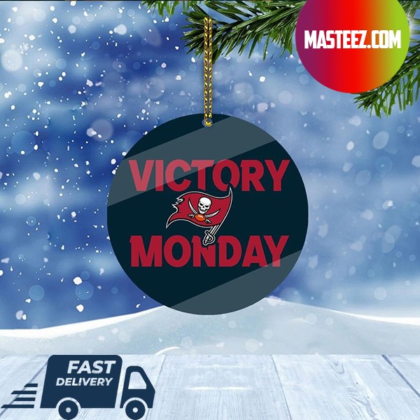 Tampa Bay Buccaneers NFL Victory Monday Christmas Tree Decorations Xmas Ornament