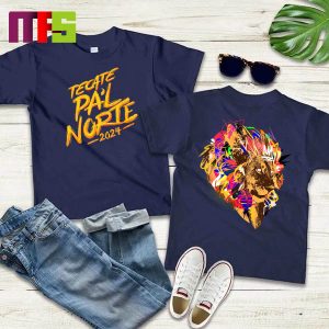 Tecate Pal Norte 2024 Festival Essentials Two Sided T-Shirt