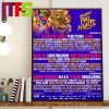 Imagine Dragons Tecate Pal Norte 2024 Festival On March 29th 31st Home Decor Poster Canvas