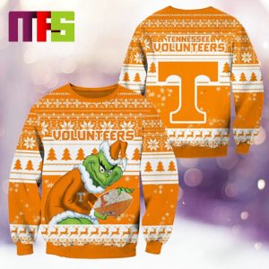 Tennessee Volunteers NCAA Grinch Funny Best For Holiday Christmas Ugly Sweater