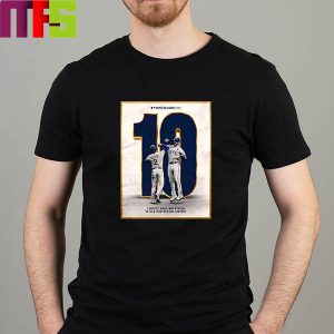 Texas Rangers Longest Road Win Streak in MLB Postseason History Classic T-Shirt