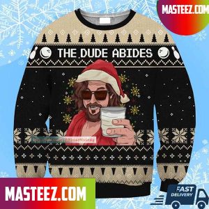 Funny Merry Fishmas Santa With Fish Ugly Sweater - Masteez