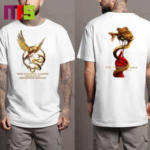 The Hunger Games The Ballad Of Songbirds And Snake Golden Roses Merch Two Sided Essentials T-Shirt