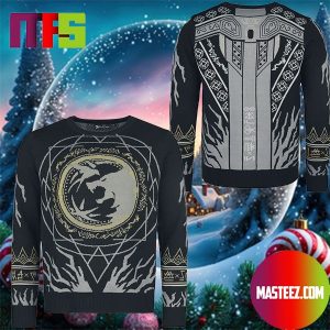 The Witcher Wolf School Armor Unique Design Ugly Christmas Sweater