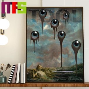 Tool Philadelphia PA At Wells Fargo Center On November 16th 2023 Home Decor Poster Canvas