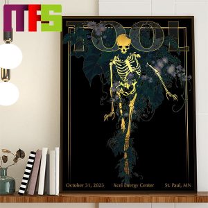 Tool St Paul MN At Xcel Energy Center On October 31st 2023 Home Decor Poster Canvas