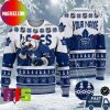 Toronto Blue Jays MLB Grinch Snowflake Pattern For Holiday Ugly Christmas Sweater