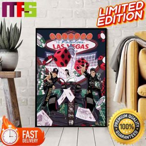 Viva Las Vegas Alfa Romeo F1 Is Back In Sin City For The Inaugural Las Vegas GP 2023 Home Decor Poster