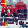Vegas Golden Knights Mascot NHL Personalized Name Unique Design For Holiday Ugly Christmas Sweater