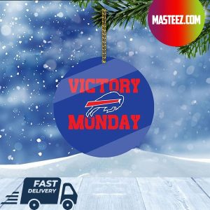 Buffalo Bills NFL Victory Monday Christmas Tree Decorations Xmas Ornament