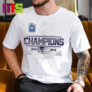 2023 Pop Tarts Bowl Champions Kansas State Wildcats Score Essentials T-Shirt