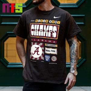 Alabama Crimson Tide 2022-2023 Allstate Sugar Bowl Champions CFP Classic T-Shirt