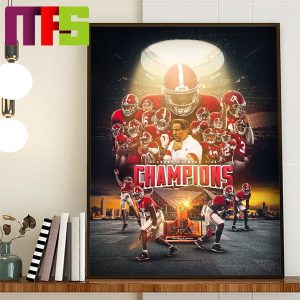 Alabama Crimson Tide Are 2023 SEC Football Conference Champions Home Decor Poster Canvas