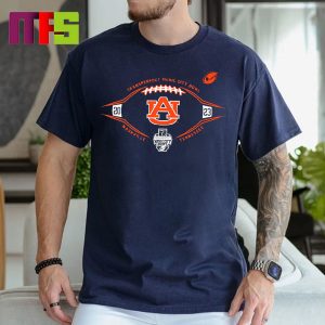 Auburn Tigers 2023 Music City Bowl Logo Essentials T-Shirt