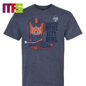 Auburn Tigers 2023 Transperpect Music City Bowl Cowboy Boot Classic T-Shirt Auburn Tigers 2023 Transperpect Music City Bowl Cowboy Boot Classic T-Shirt