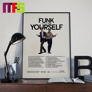 Chromeo Funk Yourself 2023 Tour List Home Decor Poster Canvas