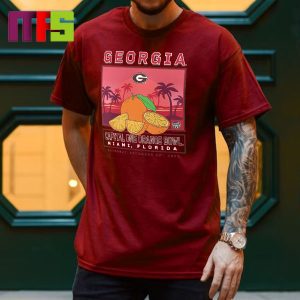 Georgia Bulldogs 2023 Capital One Orange Bowl On December 30th Classic T-Shirt