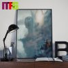 Godzilla x Kong The New Empire Rise Together Or Fall Alone Official Poster Home Decor Poster Canvas