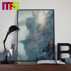 Godzilla Minus One Imax Textless Poster Biggest Live Action Japanese Film In US Home Decor Poster Canvas