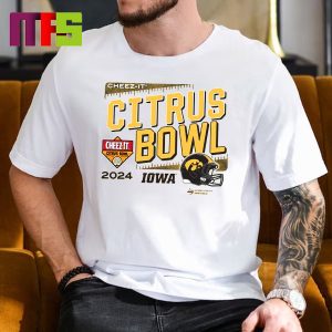 Iowa Hawkeyes 2024 Citrus Bowl Cheez It Essentials T-Shirt