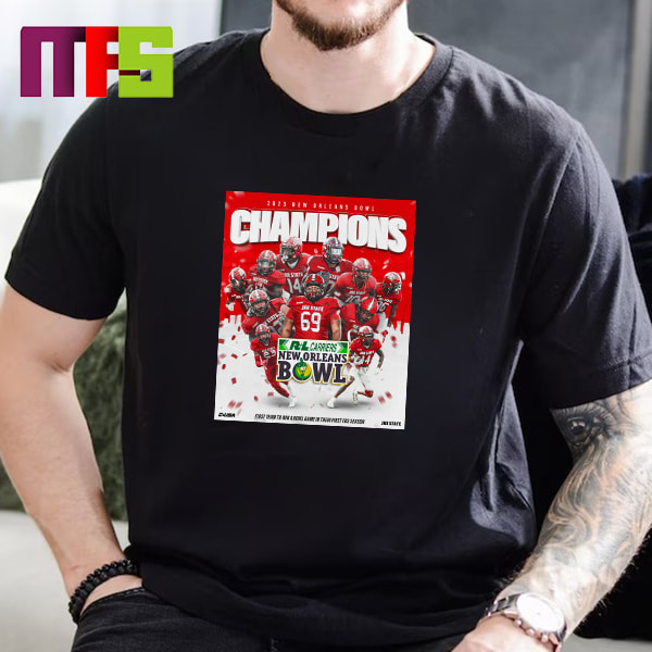 Jacksonville State Gamecocks 2023 New Orleans Bowl Champions Classic T-Shirt
