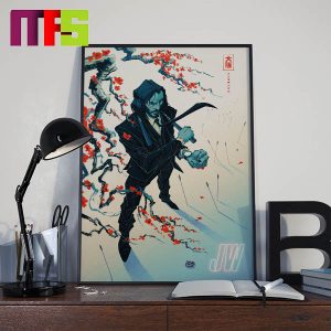 John Wick 4 Impressive Creativity Combined With Japanese Art Style Home Decor Poster Canvas