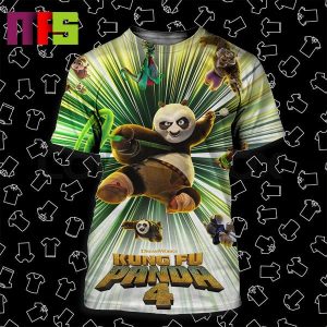 Kung Fu Panda 4 Official Poster Coming Soon In Theaters All Over Print Shirt