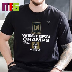 LAFC 2023 Western Conference Champions Essentials T-Shirt