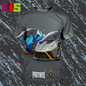 Lamborghini Huracan STO x Fortnite All Over Print Shirt