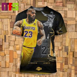 LeBron James Is 2023 NBA In Season Tournament MVP All Over Print Shirt