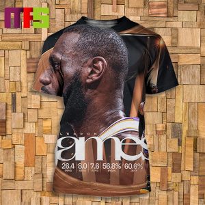 LeBron James The King Displayed Greatness In His Pursuit Of The First Ever NBA In Season Tournament Cup All Over Print Shirt