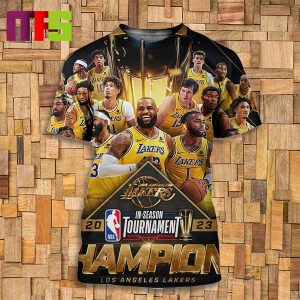 Los Angeles Lakers NBA 2023 In Season Tournament Champions All Over Print Shirt