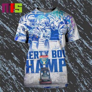 Memphis Tigers 2023 Liberty Bowl Champions All Over Print Shirt